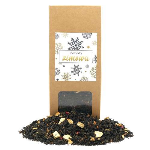 Herbata zimowa - czarna herbata rozgrzewająca 100g